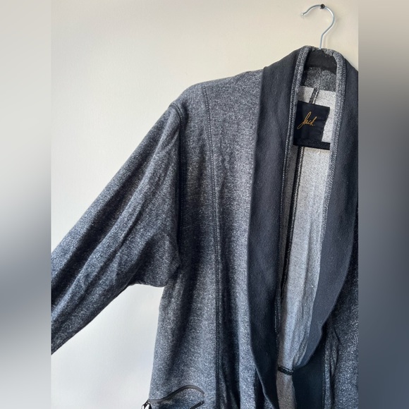 Jack By Bb Dakota Open Wrap Cardigan Black Size large - Picture 4 of 8